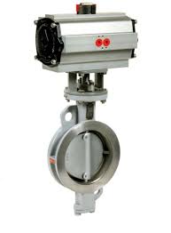 Butterfly Valve Ss316 Pneumatic Actuator