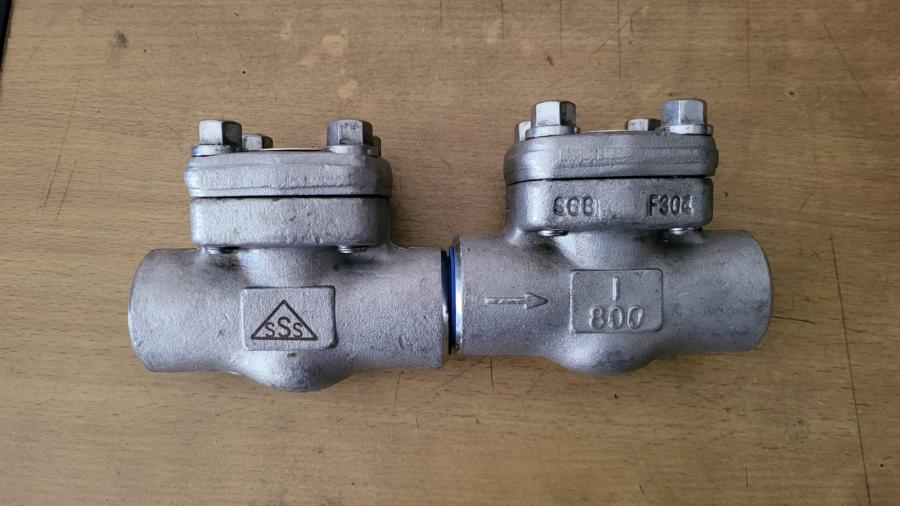 CHECK VALVE CLASS 800 SS304L