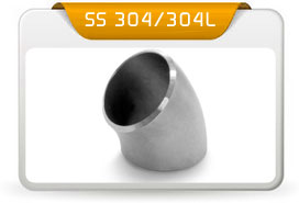 Elbow 45 Deg SS304L
