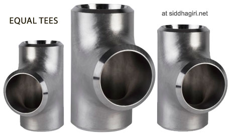 Equal Tee Stainless Steel SUS316L