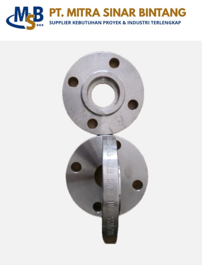 Ready Flange SW SS316L Class 150 RF 1-1/2 Inch - Flange - Flange ...