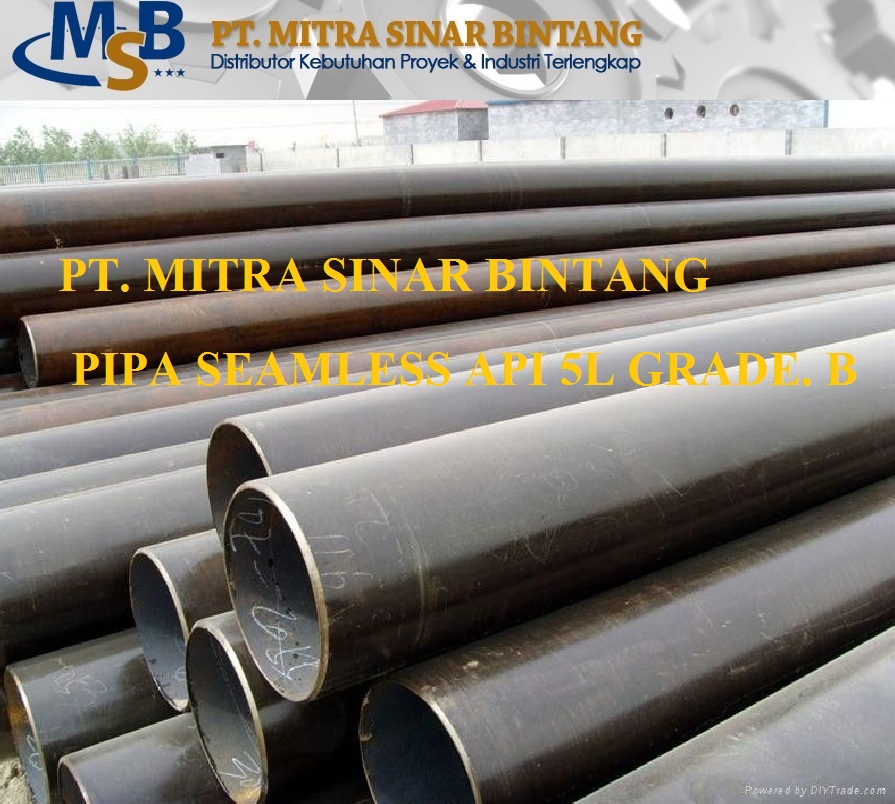 Pipa Seamless Sch 40 Astm API 5L Gr B