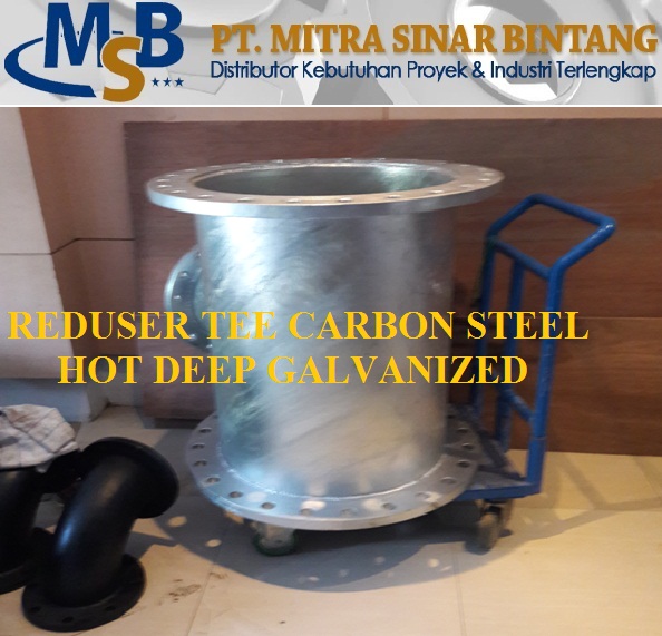 Reduser Tee All Flange Galvanize